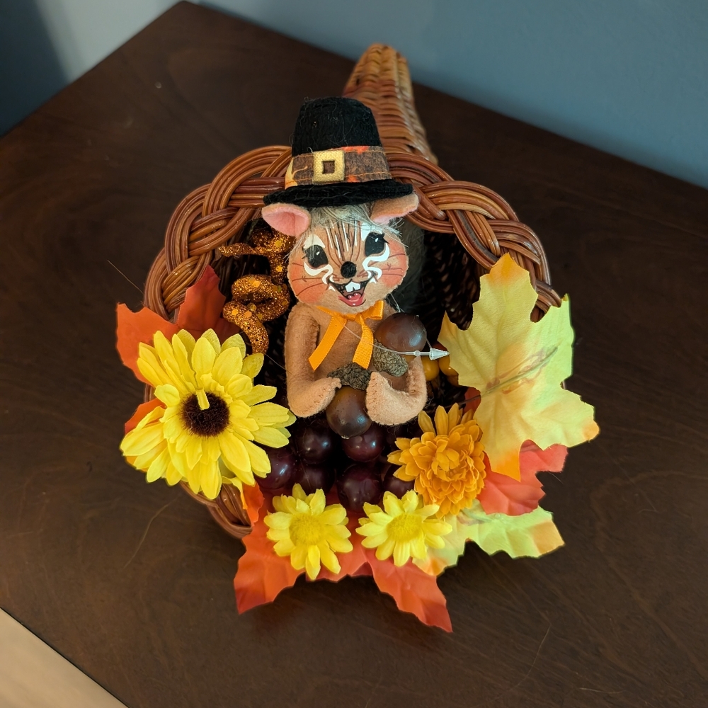 Autumn Harvest Figurine Set Of 3